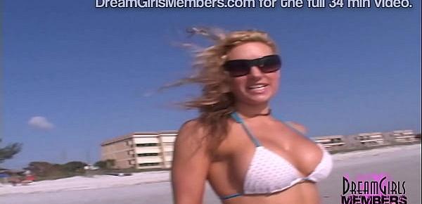  Hot Blonde Bikini Model Makes Her First Porno